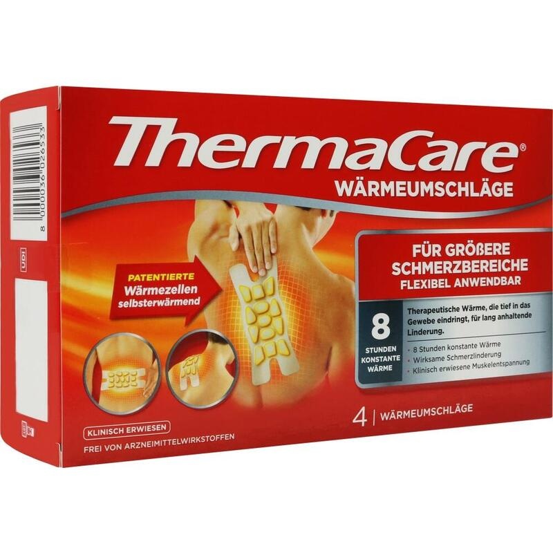 THERMACARE für größere Schmerzbereiche