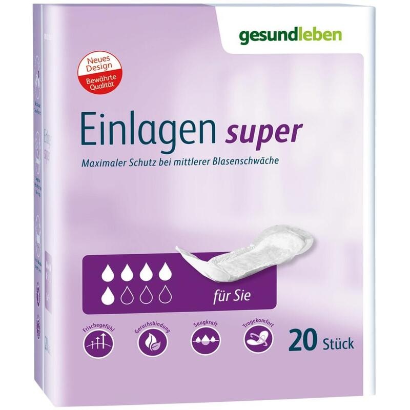 GESUND LEBEN Einlagen super