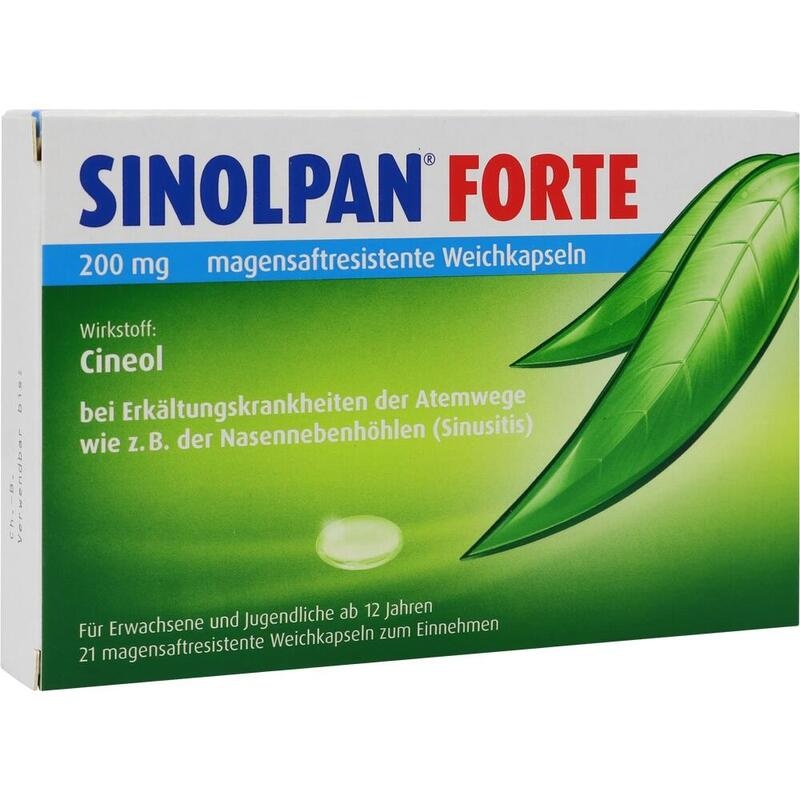 SINOLPAN forte 200 mg magensaftres.Weichkapseln