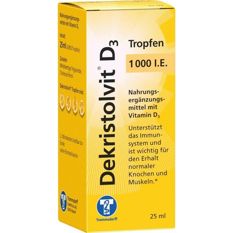DEKRISTOLVIT D3 1000 I.E. Tropfen