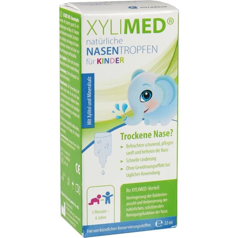 MIRADENT Xylimed Kid's natürliche Nasentropfen