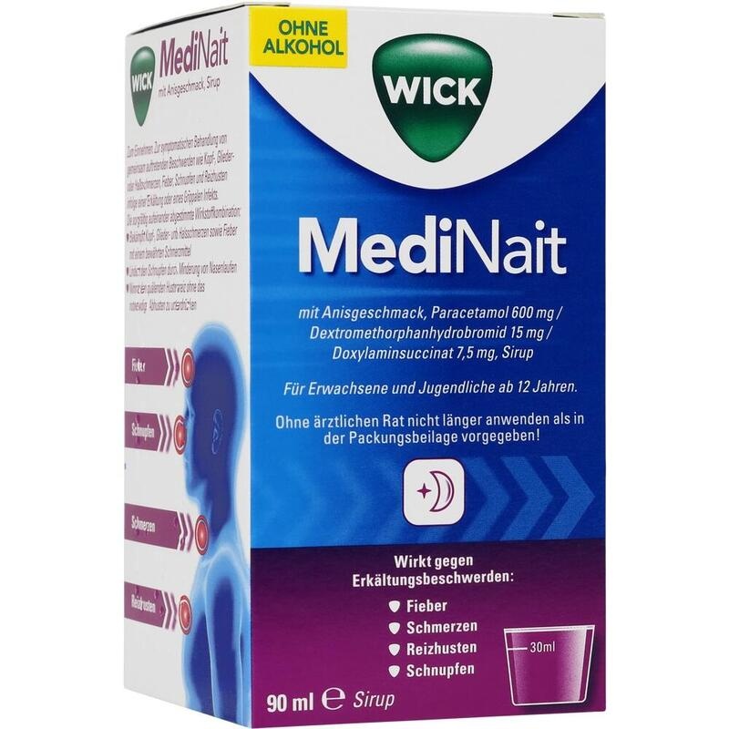 WICK MediNait mit Anisgeschmack Sirup