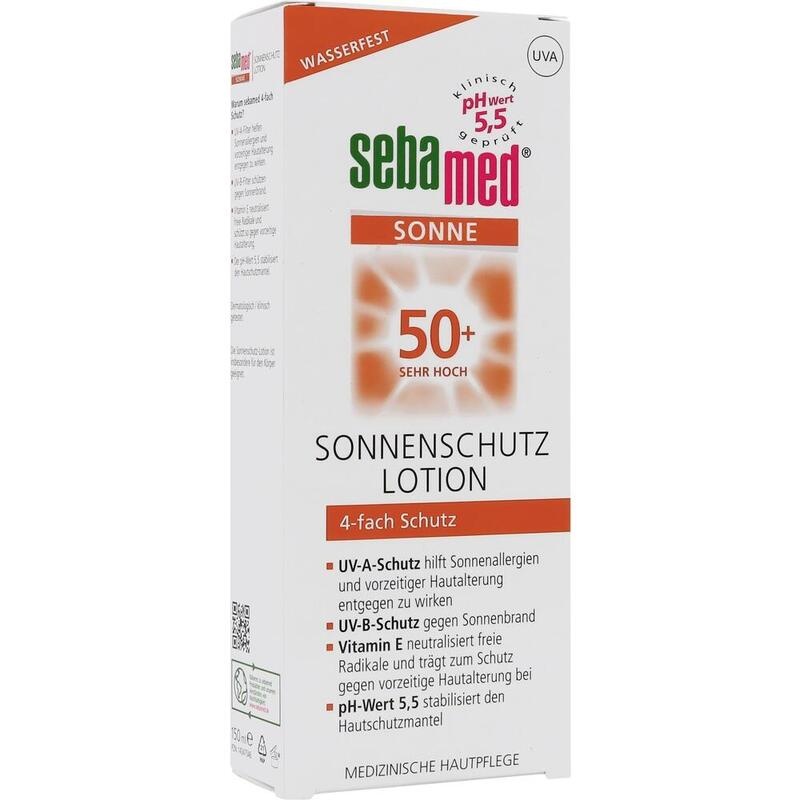 SEBAMED Sonnenschutz Lotion LSF 50+