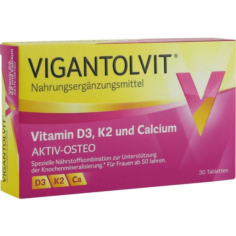 VIGANTOLVIT Vitamin D3 K2 Calcium Filmtabletten