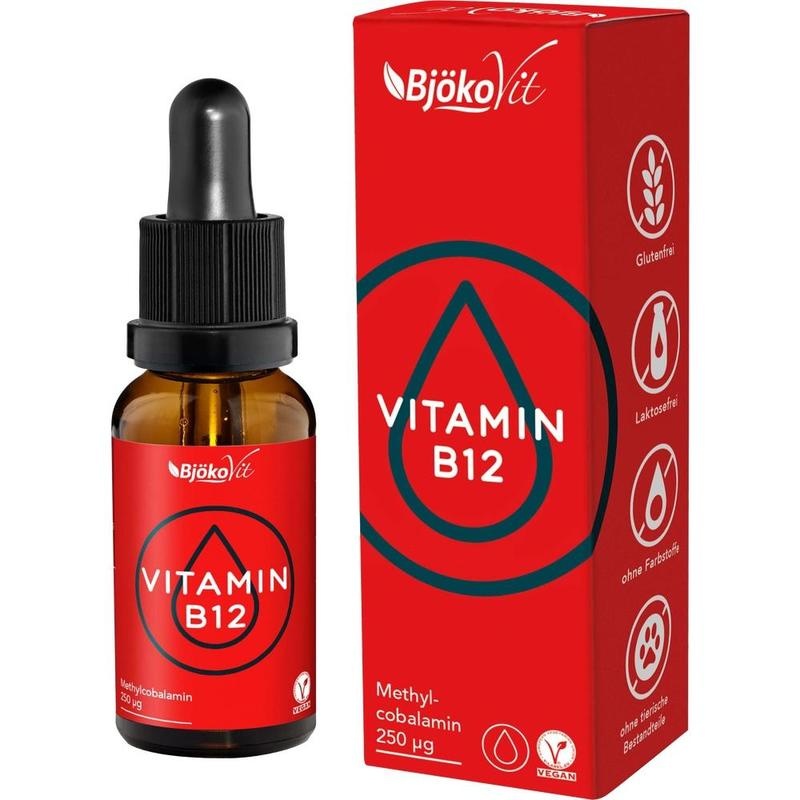 VITAMIN B12 VEGAN Tropfen Methylcobalamin