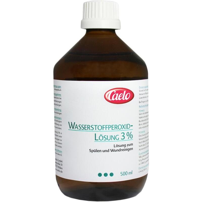 WASSERSTOFFPEROXID 3% Caelo Lsg.Standard Zul.