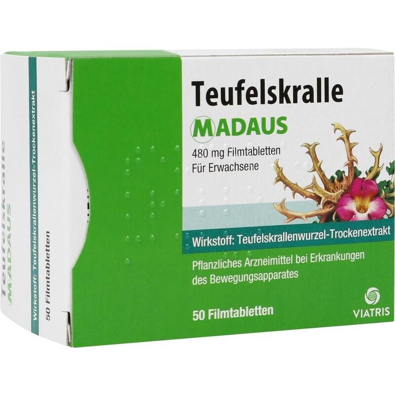 TEUFELSKRALLE MADAUS Filmtabletten