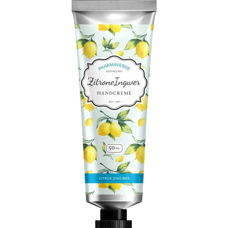 PHARMAVERDE Zitrone Ingwer Handcreme
