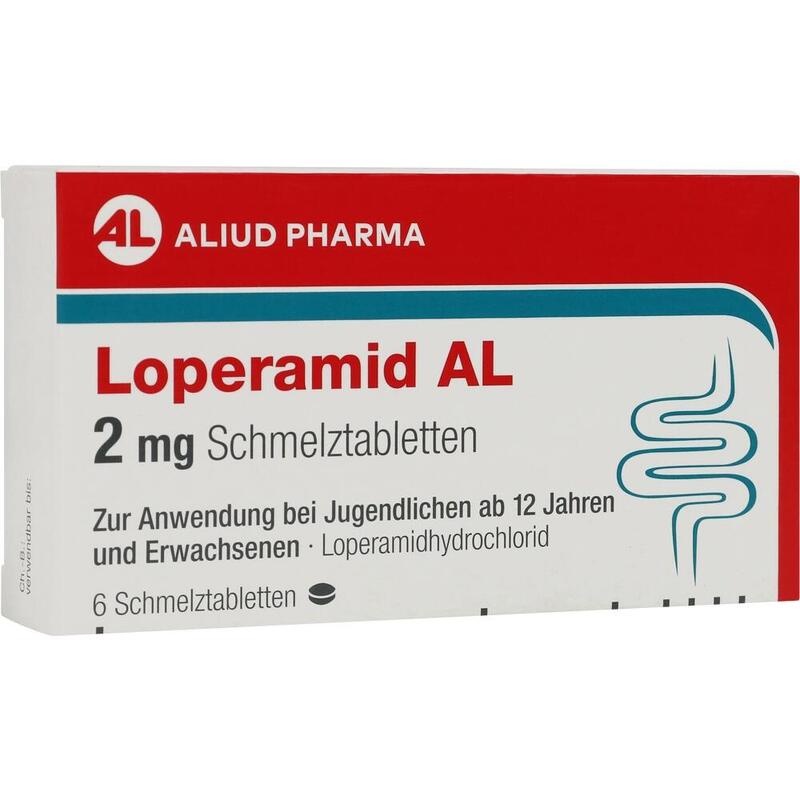LOPERAMID AL 2 mg Schmelztabletten