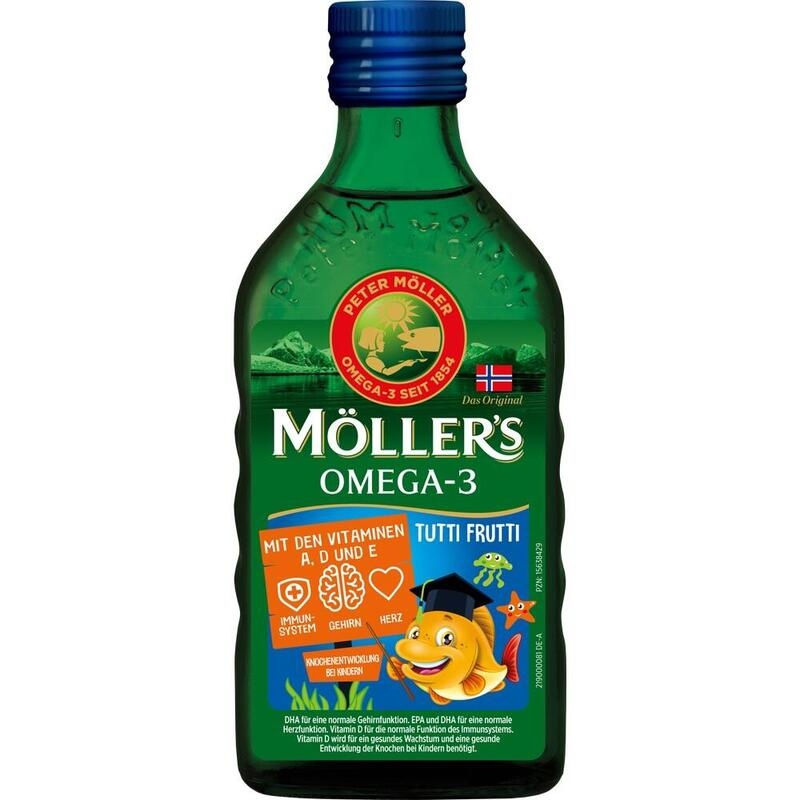 MÖLLER'S Omega-3 Kids Fruchtgeschmack Öl