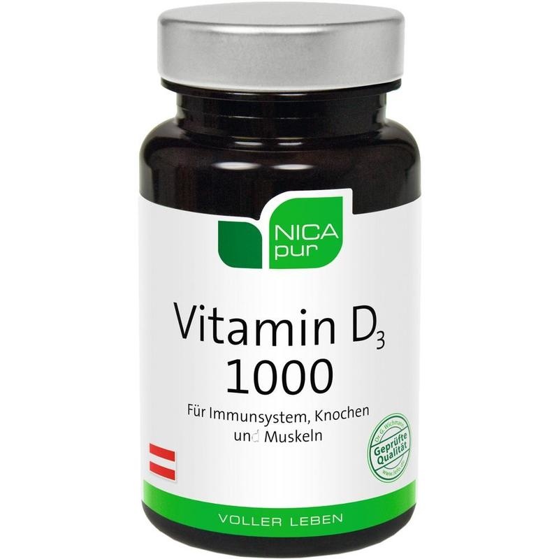 NICAPUR Vitamin D3 10.000 Kapseln