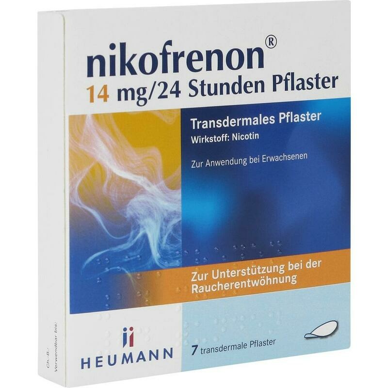 NIKOFRENON 14 mg/24 Stunden Pflaster transdermal