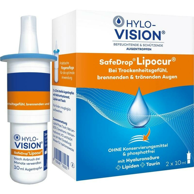 HYLO-VISION SafeDrop Lipocur Augentropfen