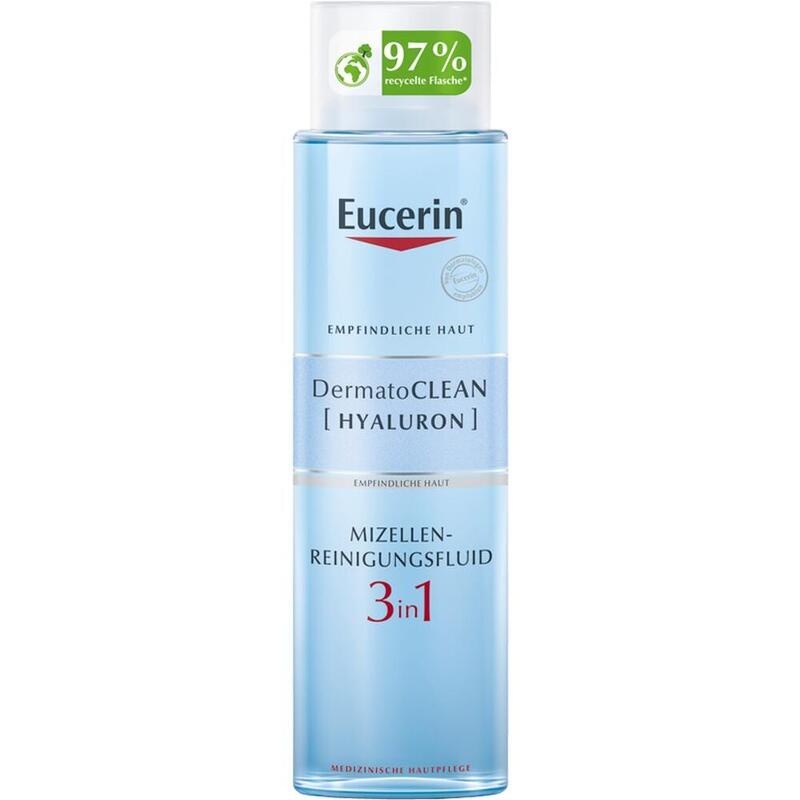 EUCERIN DermatoCLEAN Hyal.Miz.Reinigungsfluid 3in1