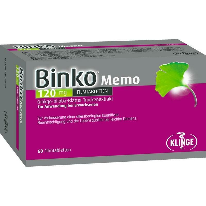 BINKO Memo 120 mg Filmtabletten