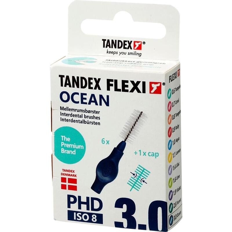 TANDEX FLEXI Interdentalb.PHD 3.0/ISO 8 ocean