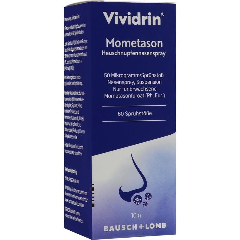 VIVIDRIN Mometason Heuschn.Nspr.50μg/Sp. 60SprSt.