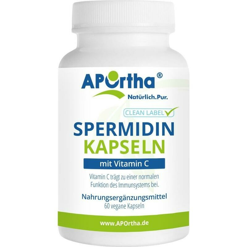 SPERMIDIN mit Vitamin C vegan Kapseln