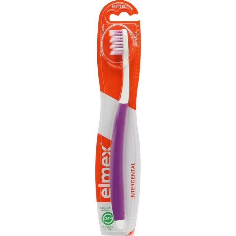 ELMEX Interdental Zahnbürste mittel Kurzkopf