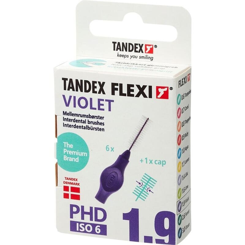 TANDEX FLEXI UltraSoft Bürste PHD 1.9/ISO 6 viol.