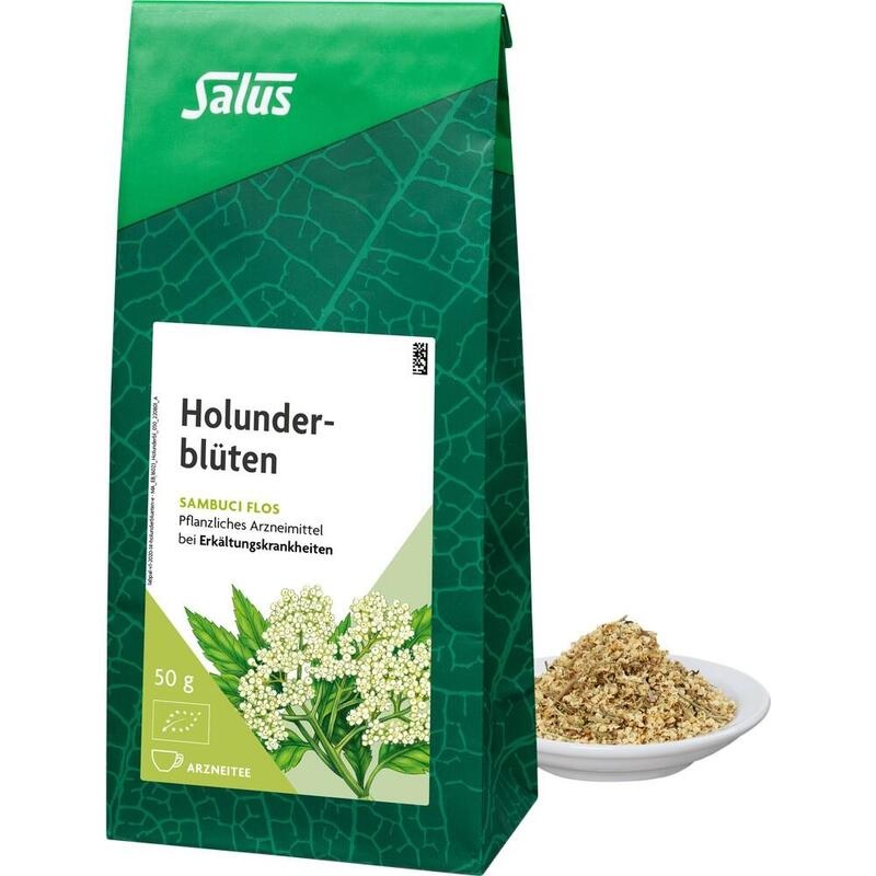 HOLUNDERBLÜTEN Arzneitee Sambuci flos Salus