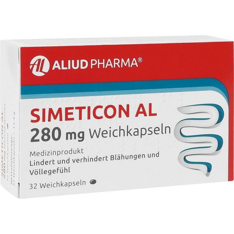 SIMETICON AL 280 mg Weichkapseln