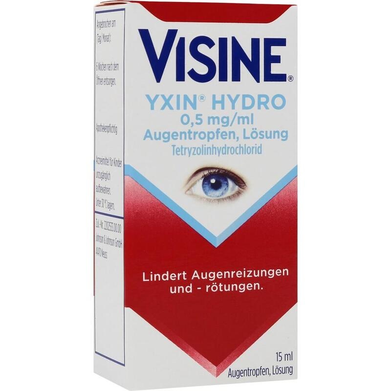 VISINE Yxin Hydro 0,5 mg/ml Augentropfen