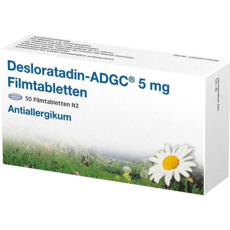 DESLORATADIN ADGC 5 mg Filmtabletten