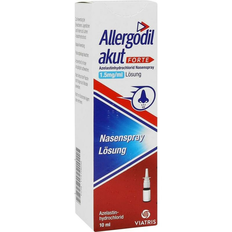 ALLERGODIL akut forte 1,5 mg/ml Nasenspray Lösung