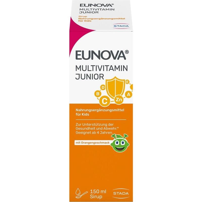EUNOVA Junior Sirup m.Orangengeschmack
