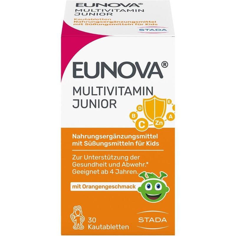 EUNOVA Junior Kautabletten m.Orangengeschmack