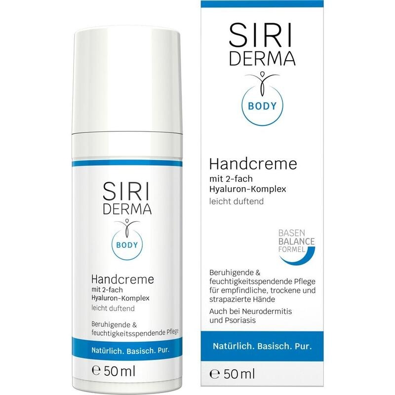 SIRIDERMA Handcreme leicht duftend