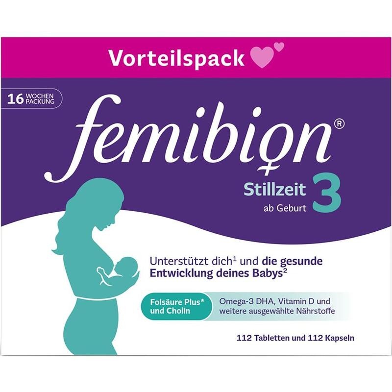 FEMIBION 3 Stillzeit Kombipackung