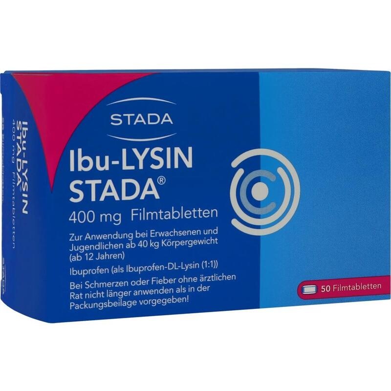 IBU-LYSIN STADA 400 mg Filmtabletten