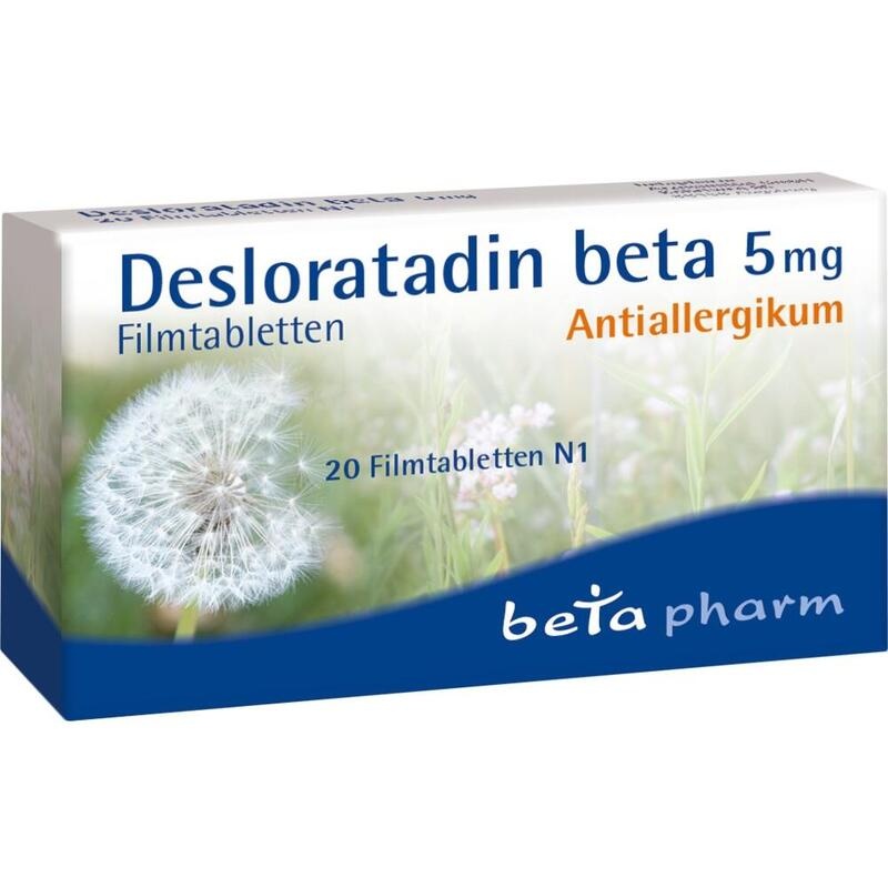 DESLORATADIN beta 5 mg Filmtabletten