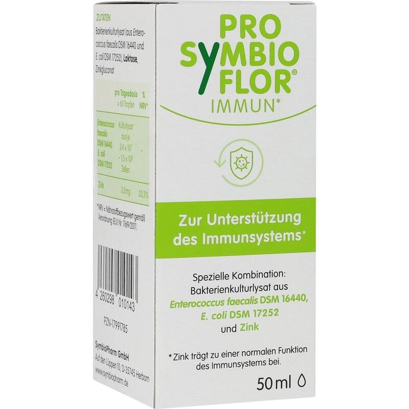 PRO-SYMBIOFLOR Immun mit Bakterienkulturen & Zink