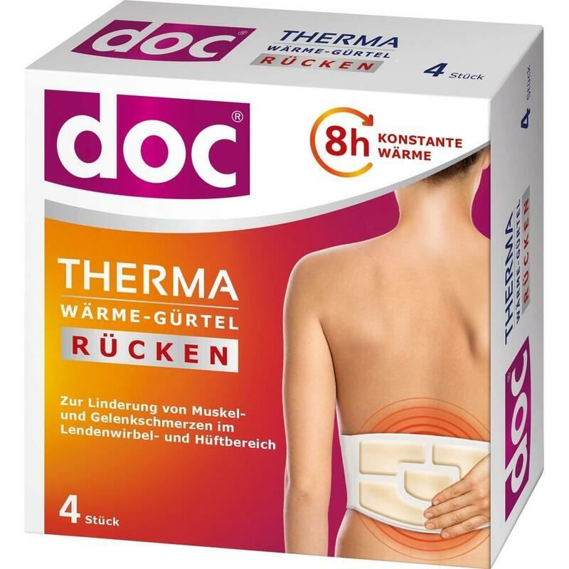 DOC THERMA Wärme-Gürtel Rücken