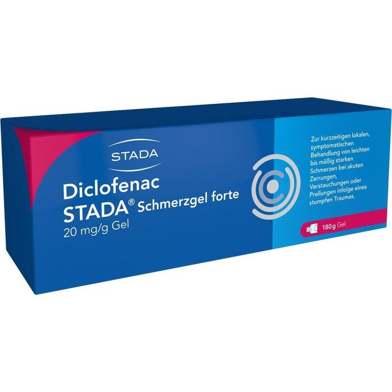 DICLOFENAC STADA Schmerzgel forte 20 mg/g
