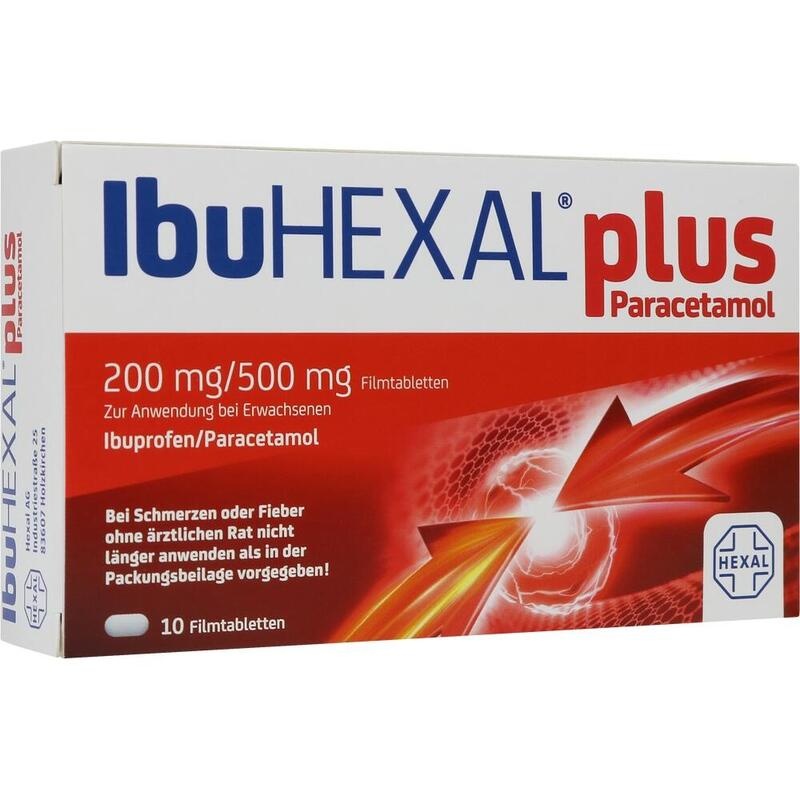 IBUHEXAL plus Paracetamol 200 mg/500 mg Filmtabl.