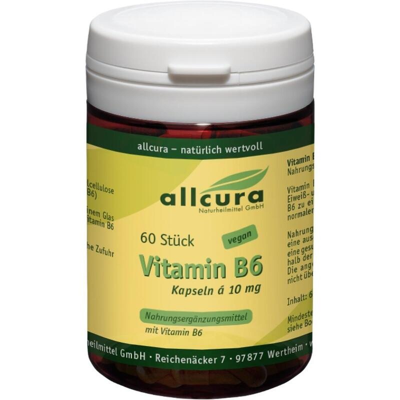VITAMIN B6 A 10 mg Kapseln