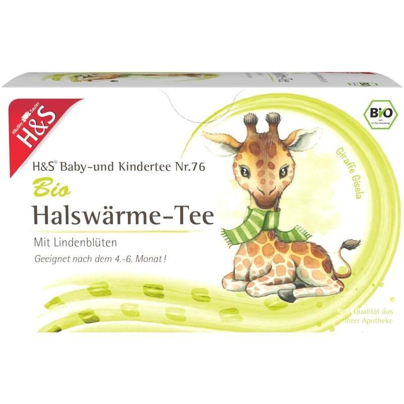 H&S Bio Halswärme-Tee Baby- und Kindertee Fbtl.