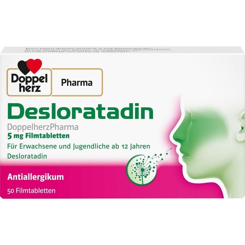 DESLORATADIN DoppelherzPharma 5 mg Filmtabletten