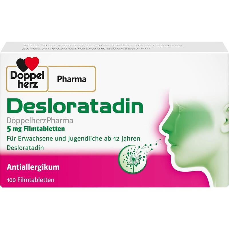 DESLORATADIN DoppelherzPharma 5 mg Filmtabletten