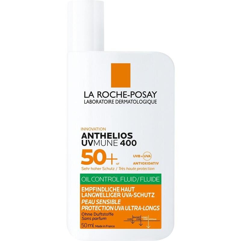 ROCHE-POSAY Anthelios Oil Con.Fluid o.Duft LSF 50+