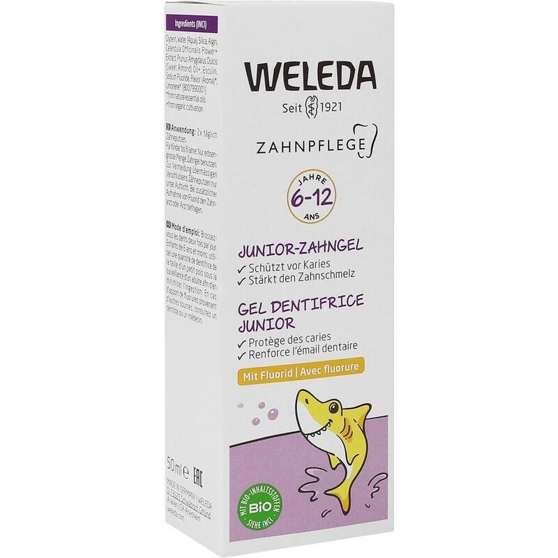 WELEDA Junior-Zahngel mit Fluorid