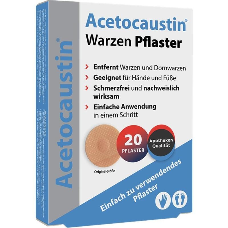 ACETOCAUSTIN Warzenpflaster