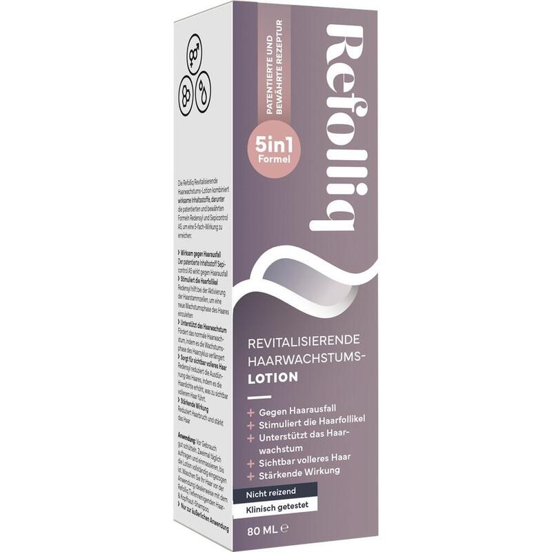 REFOLLIQ revitalisierende Haarwachstums Lotion