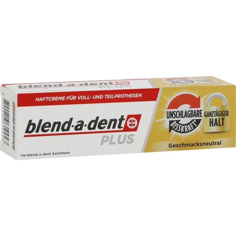 BLEND A DENT Plus Haftcreme unschlagbare Bisskraft